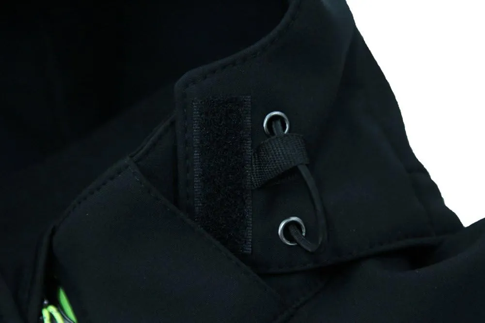 M2C Boys Girls Hooded Windbreaker Fleece Lined Softshell Jacket