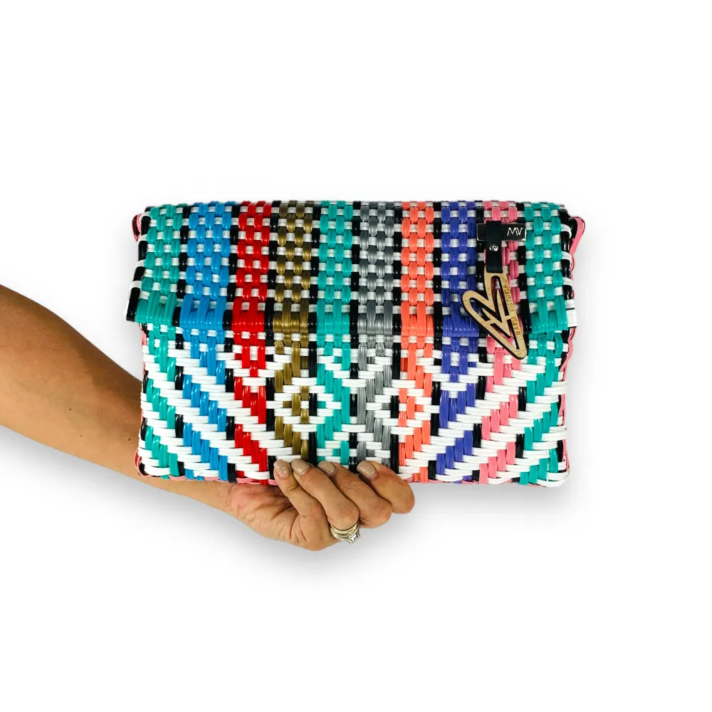 Maria Victoria | Bliss DI | Upcycled, Handwoven, Clutch
