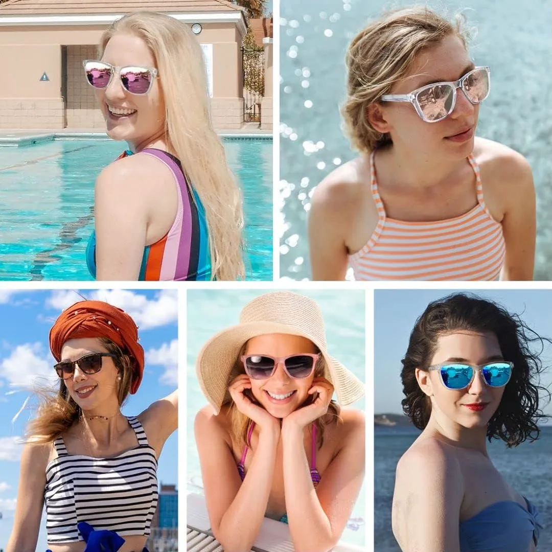 MEETSUN Polarized Sunglasses for Women Men Trendy Classic Retro Designer Style