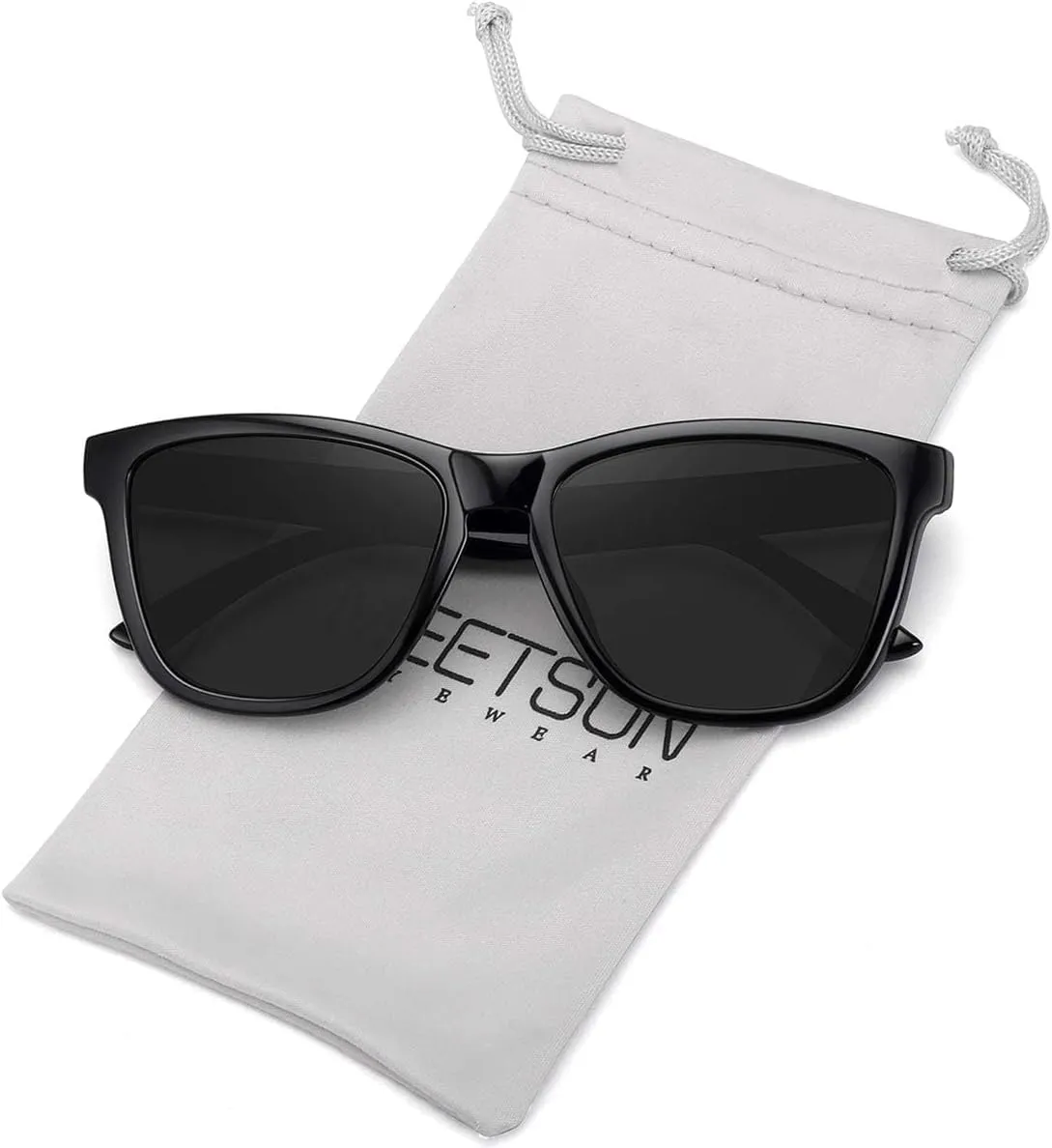 MEETSUN Polarized Sunglasses for Women Men Trendy Classic Retro Designer Style