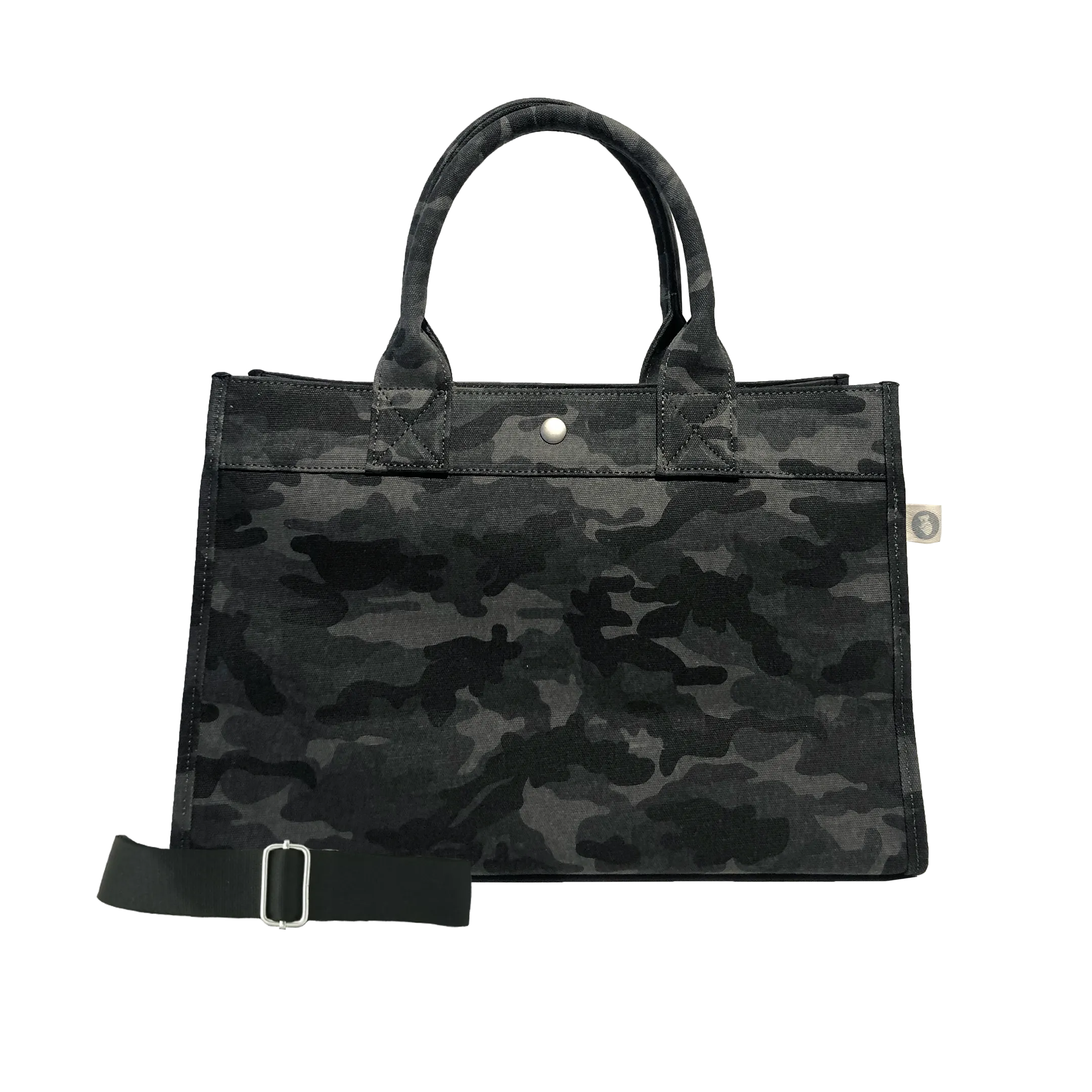 Mini Monogram Midi East West Bag: Black Camouflage