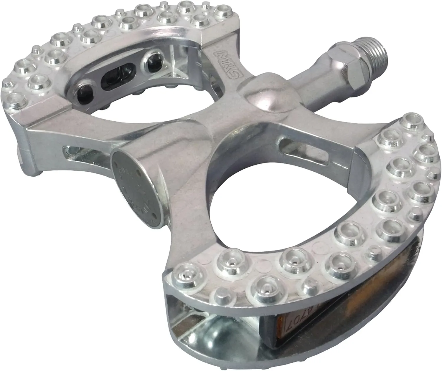 MKS (Mikashima) Lambda Pedal, Made in Japan, Lambda, Left and Right Set