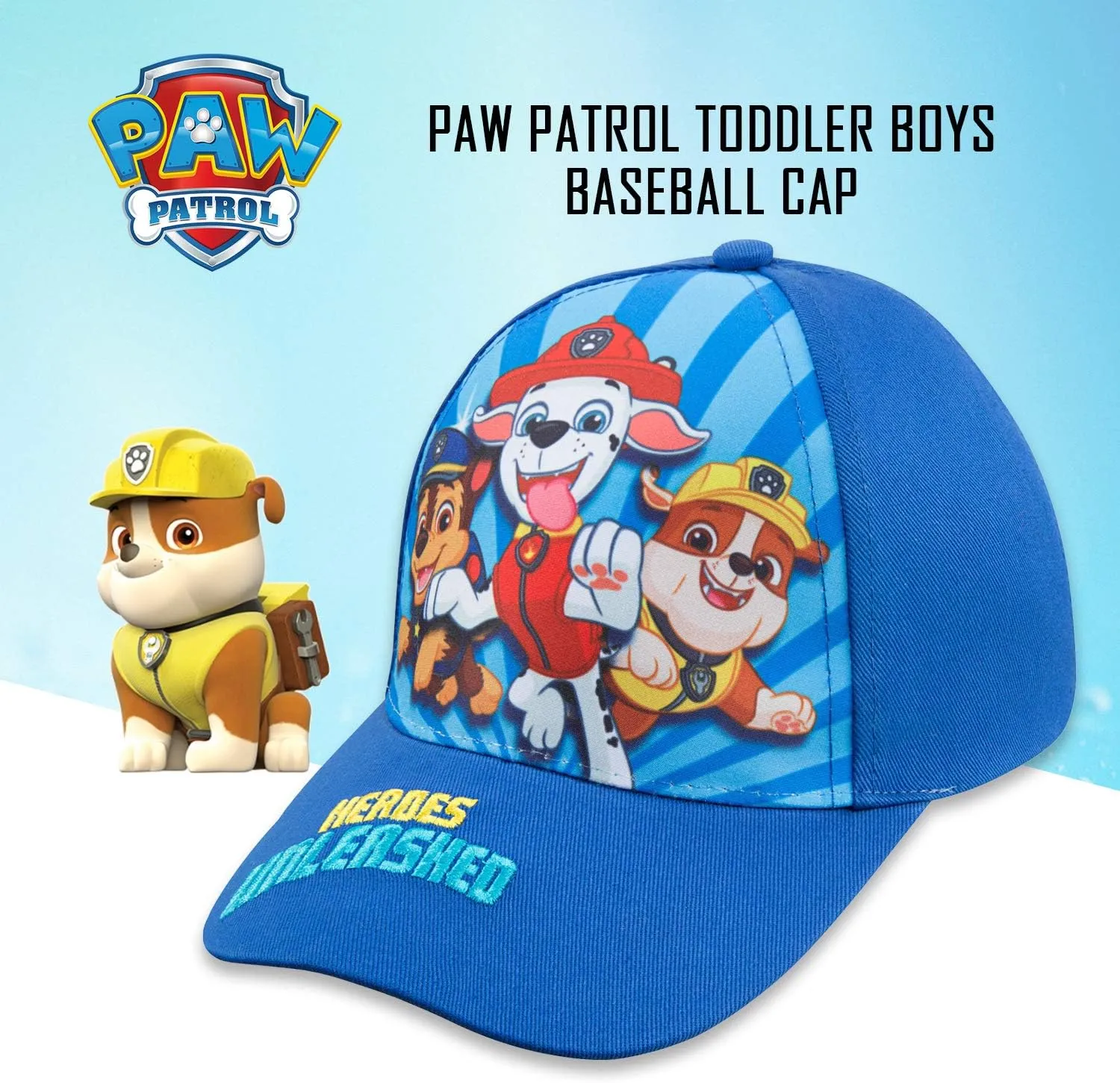Nickelodeon Toddler Boys Paw Patrol Baseball Cap - Ages 2-4