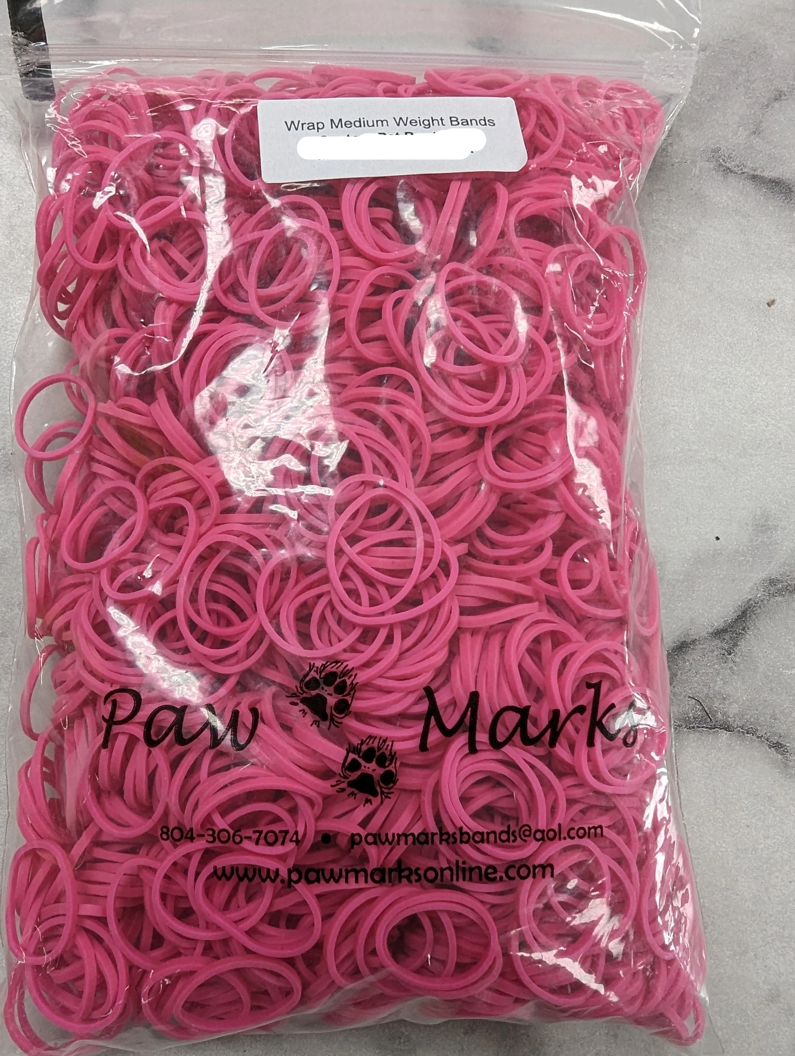 PawMarks Latex  Wrapping bands