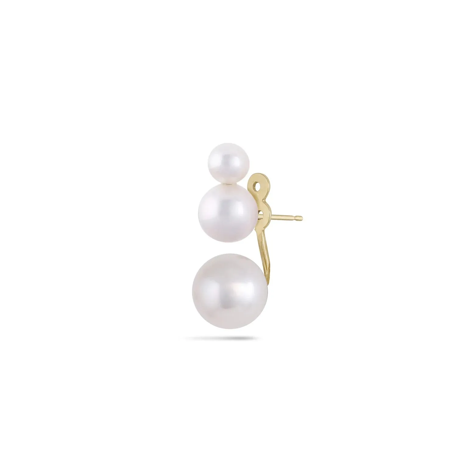 Pila Floater Ear Jackets | 14K