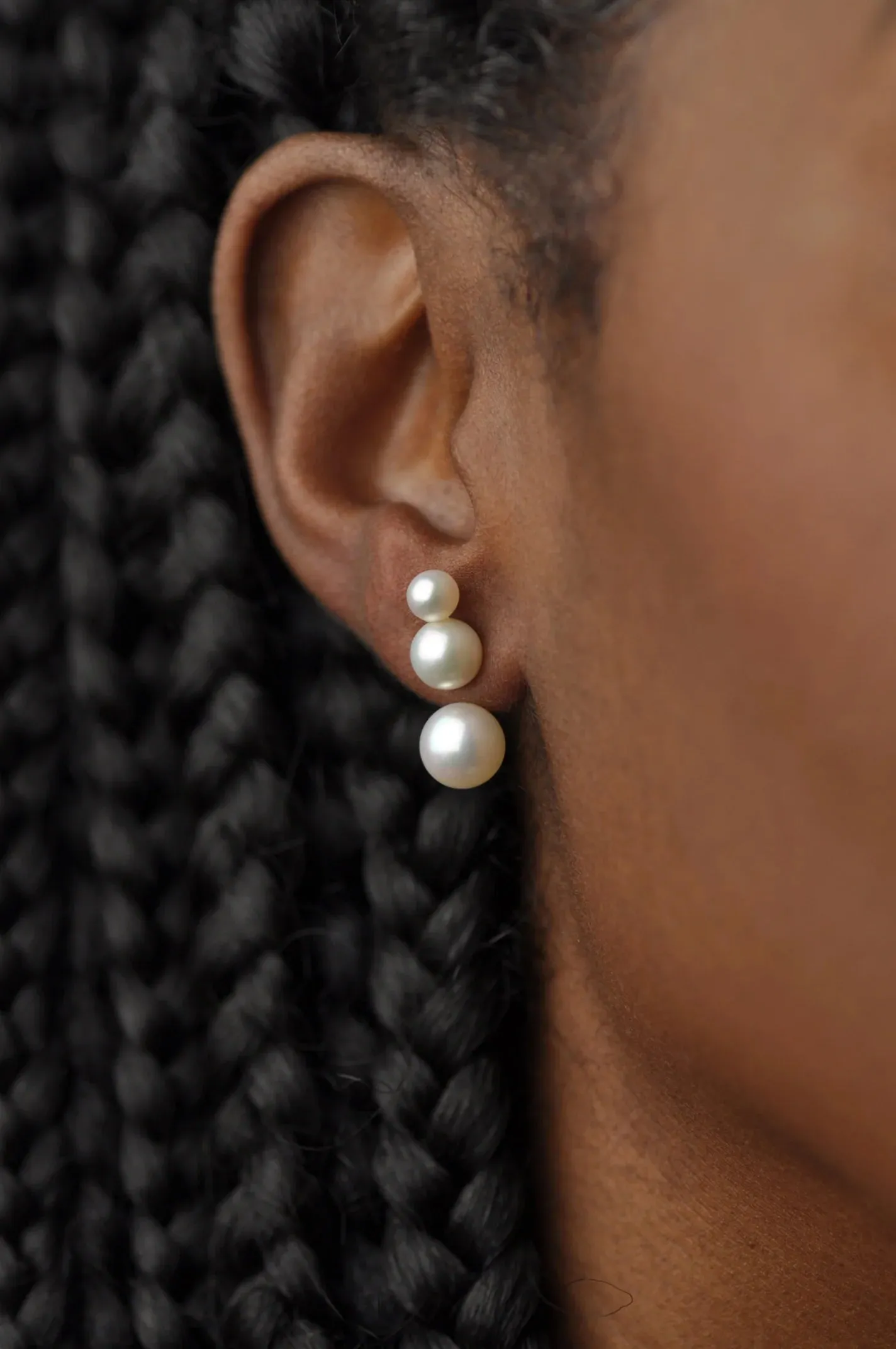 Pila Floater Ear Jackets | 14K
