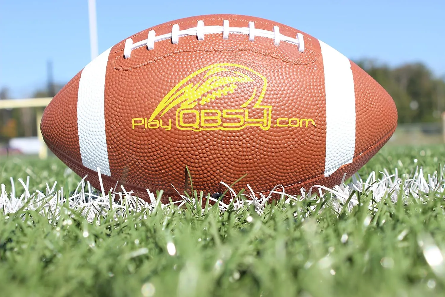 QB54 - The Ultimate Football Yard Game Set, Outdoor Football Toss for Tailgating, Backyard, Beach, Park, Tournaments, Sports Training, Score Touchdowns, Kick Field Goals