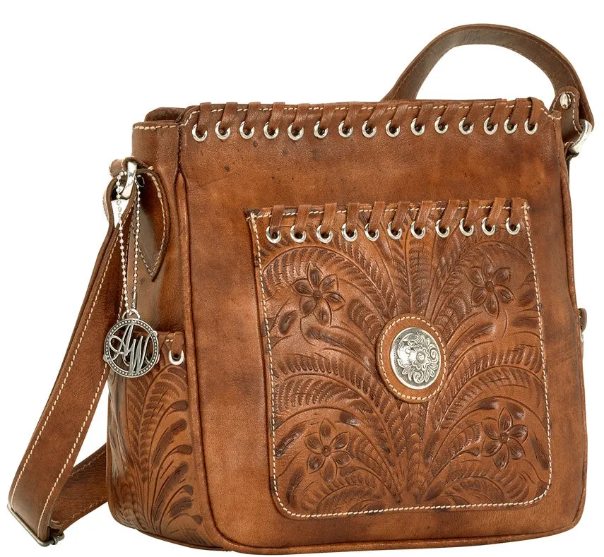 "Harvest Moon" Western All-Access Crossbody Bag