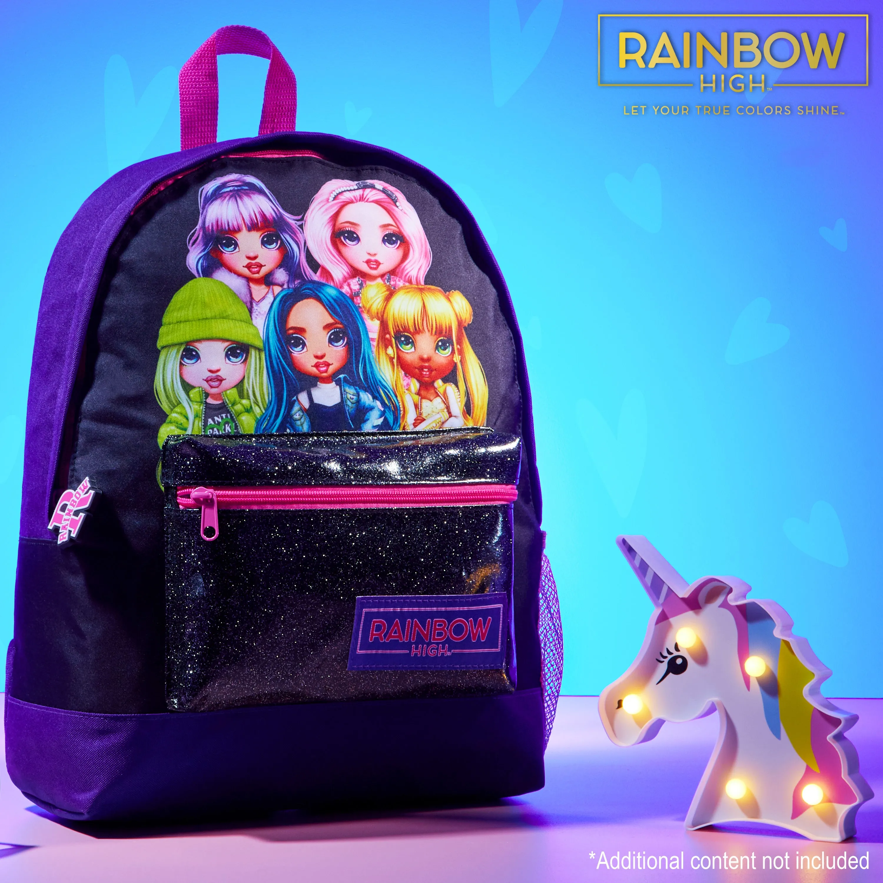 Rainbow High Girls Backpacks,  Girls Backpack - RAINBOW HIGH