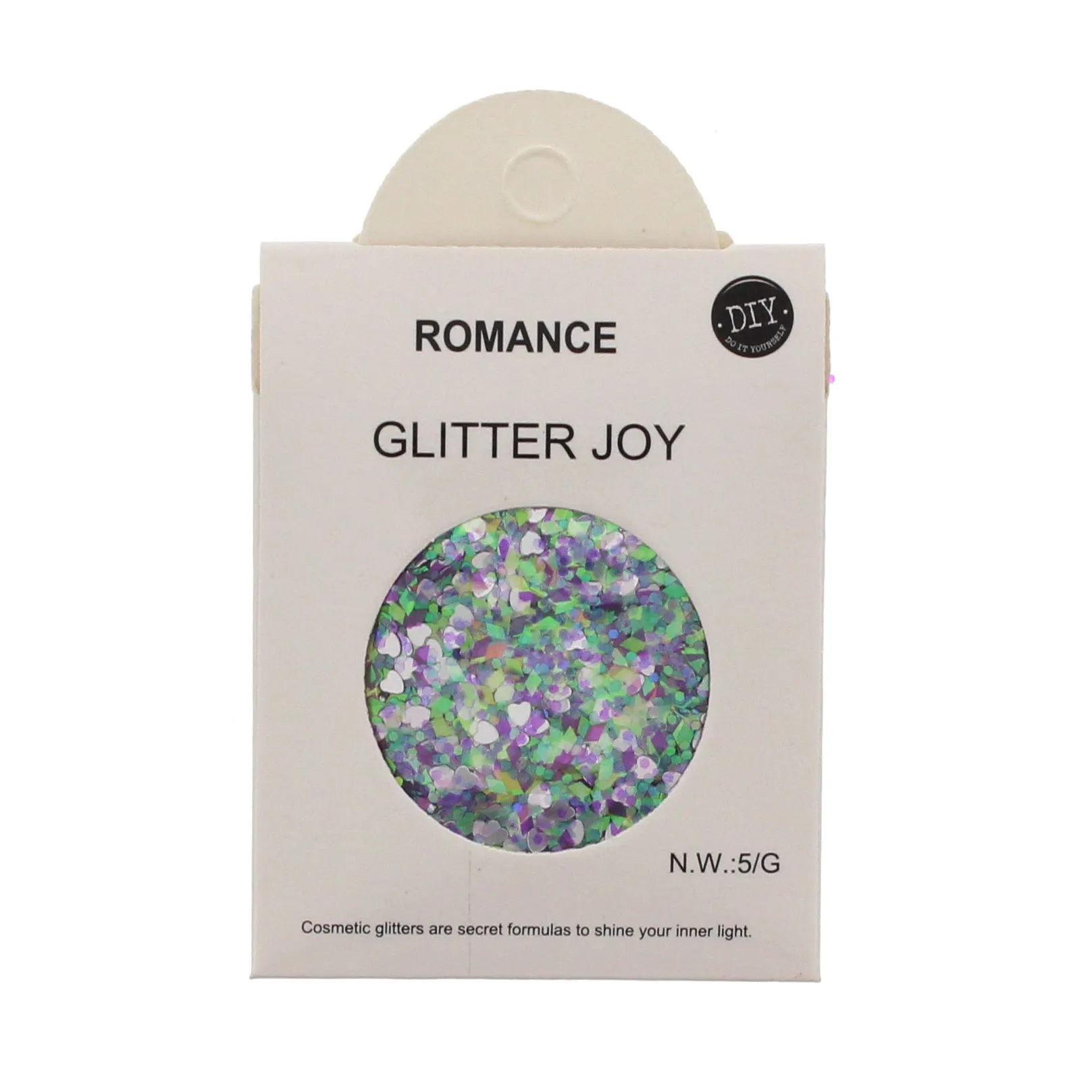 Romance - Assorted Design Glitter for Skin, Hair & Nails