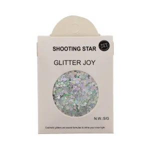 Shooting Star - Assorted Design Glitter for Skin, Hair & Nails