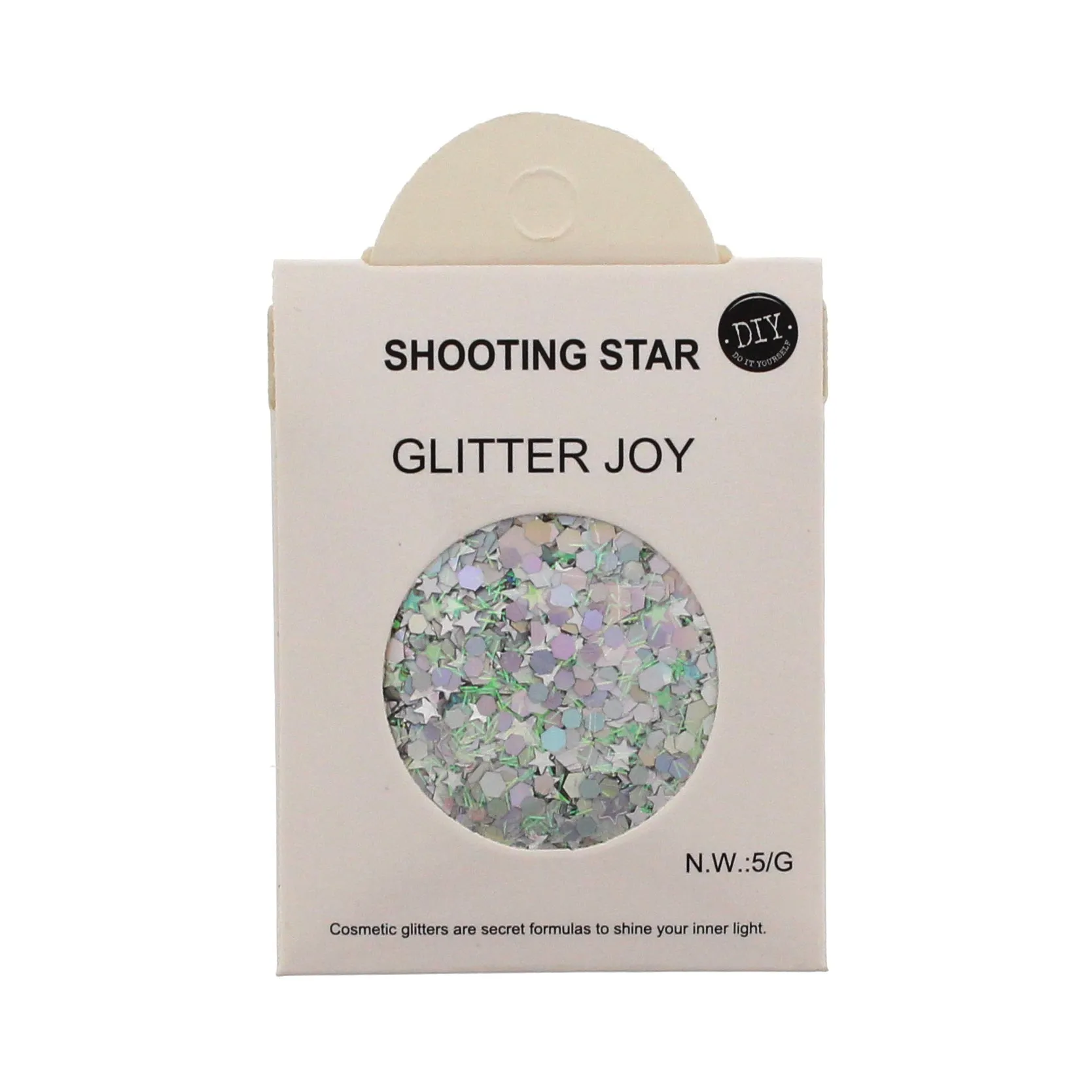 Shooting Star - Assorted Design Glitter for Skin, Hair & Nails