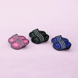 Slipper Slides Enamel Pin