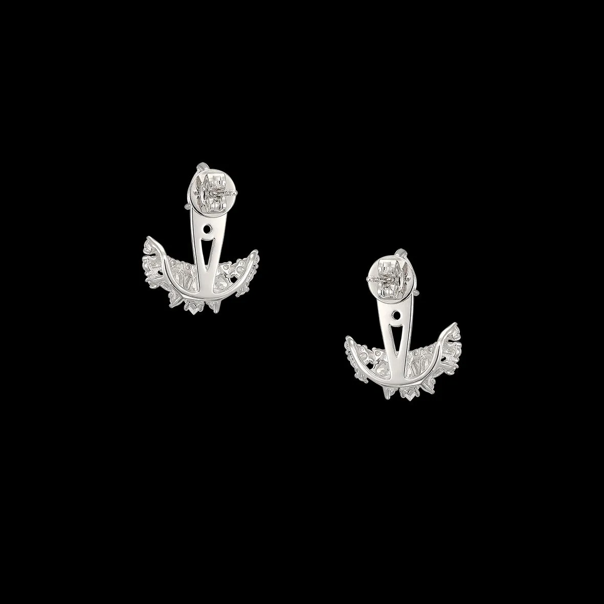 Snowflower Twinkle Ear-Jackets