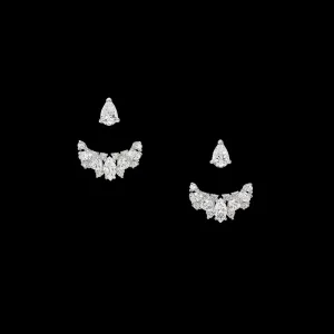 Snowflower Twinkle Ear-Jackets