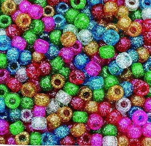 Sparkle Pony Beads (500 Pack)