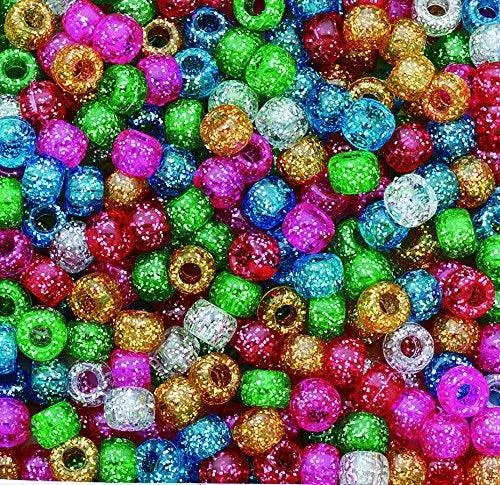 Sparkle Pony Beads (500 Pack)