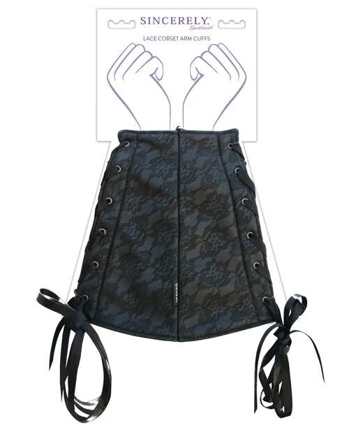 Sportsheets Sincerely Lace Corset Arm Cuffs