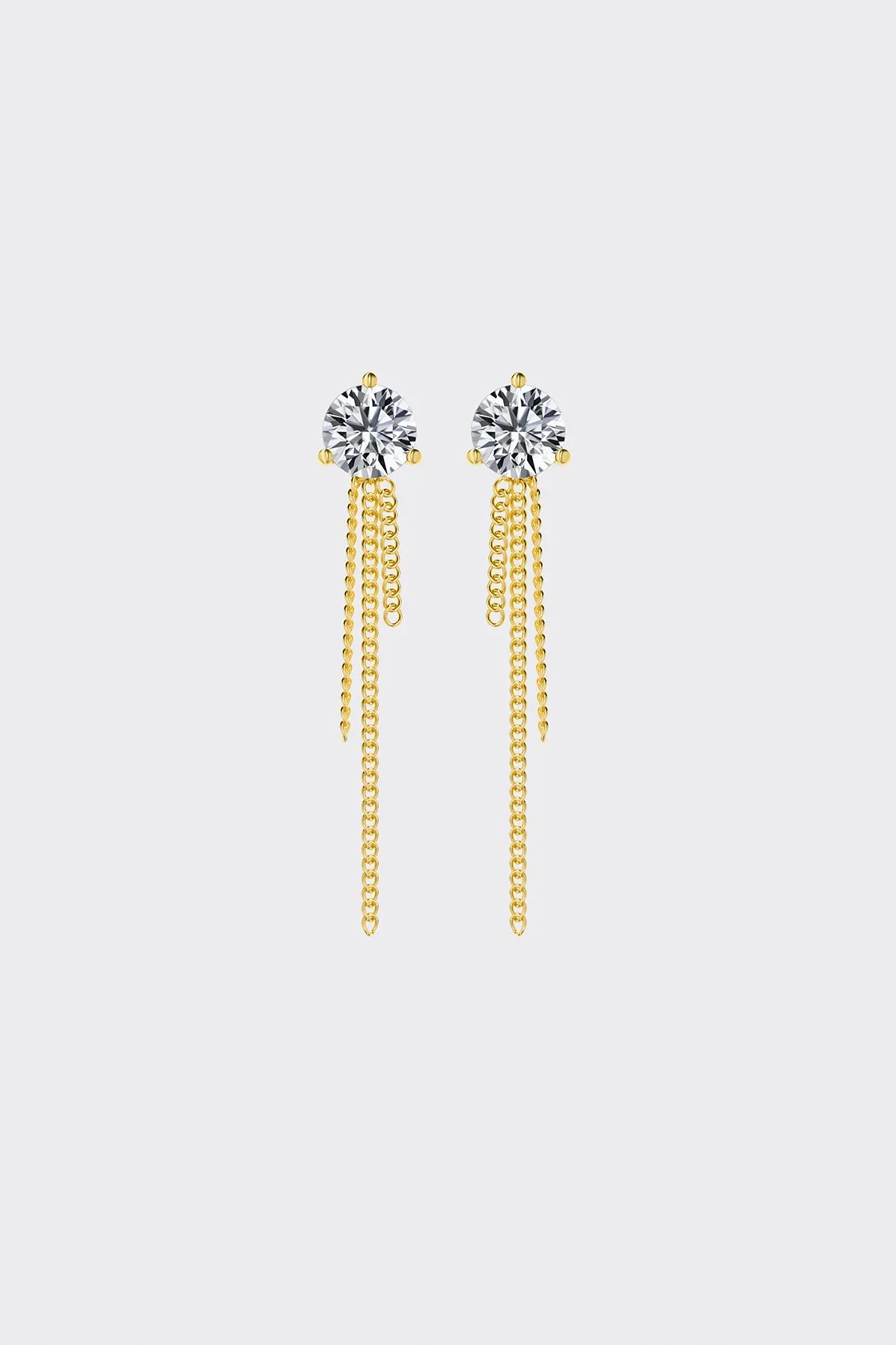 Sway 3 Chain 18K Ear Jacket