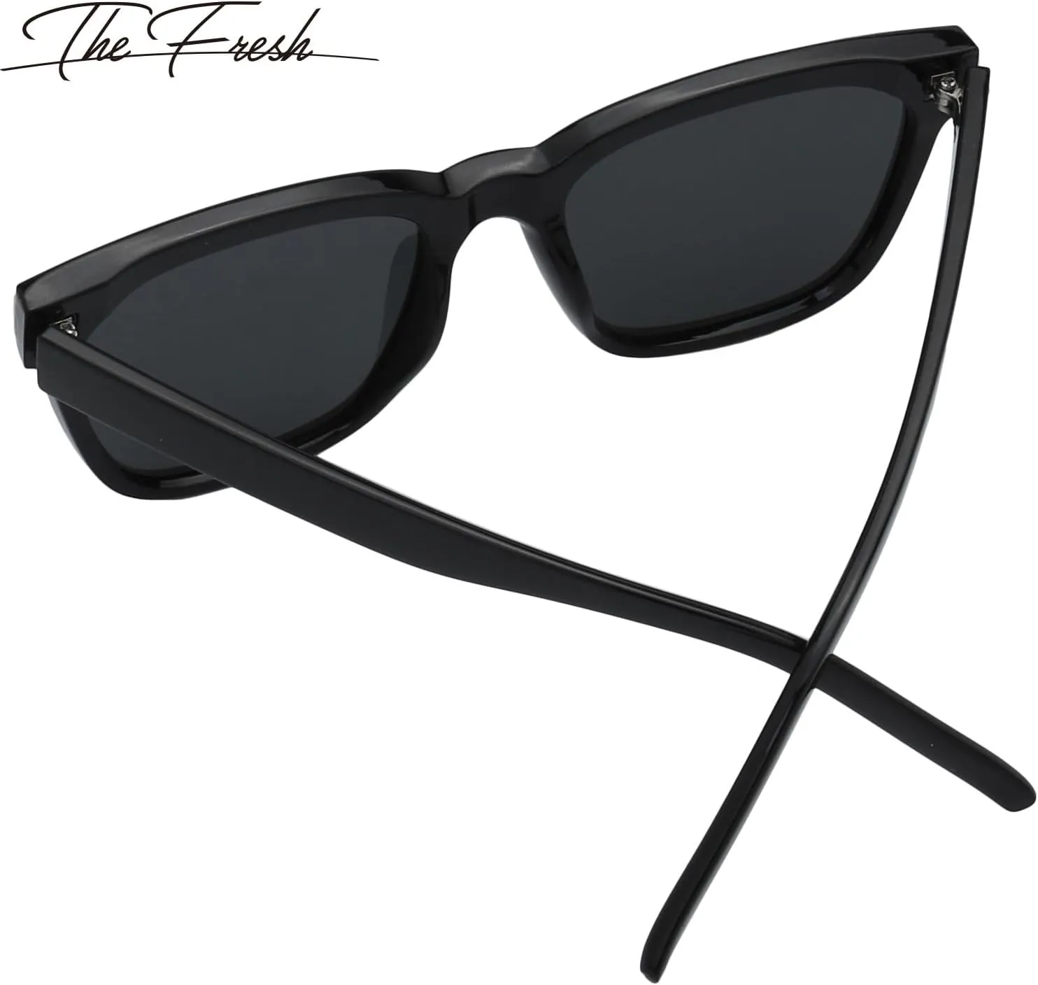 The Fresh Women's Polarized Fashion Tip Pointed Cateye Sunglasses - Gift Box Package