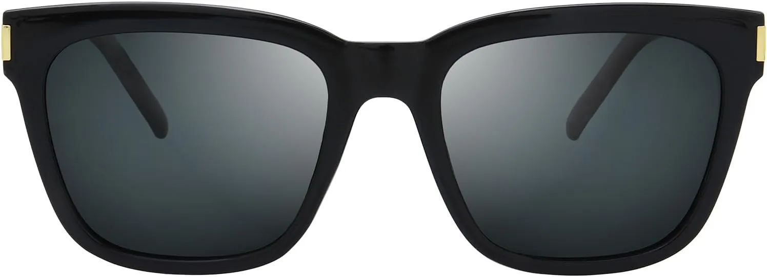 The Fresh Women's Polarized Fashion Tip Pointed Cateye Sunglasses - Gift Box Package