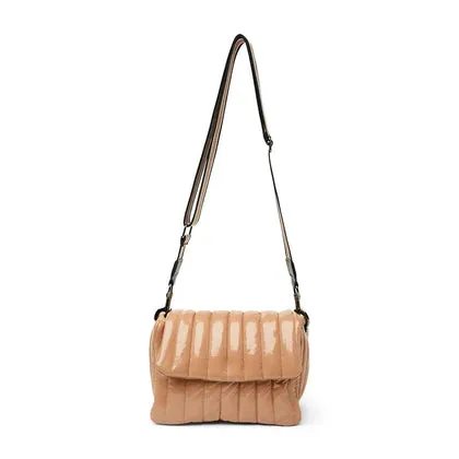 Think Royln Bar Bag- Nude Patent
