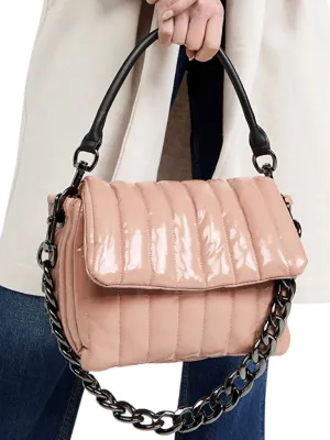Think Royln Bar Bag- Nude Patent
