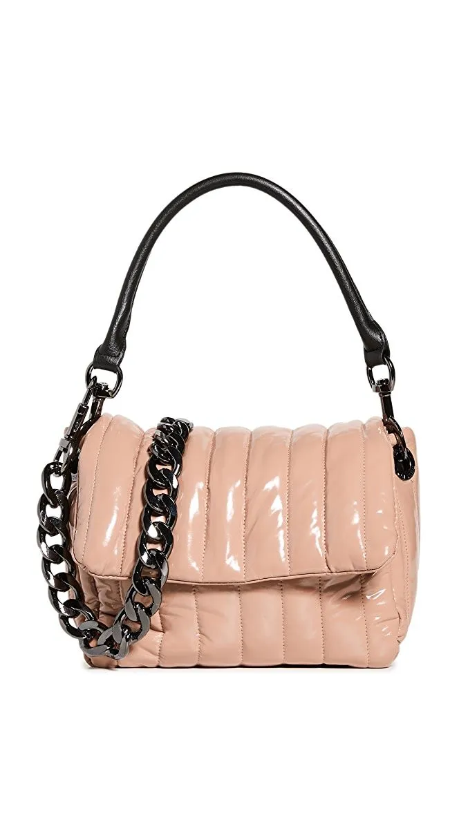 Think Royln Bar Bag- Nude Patent