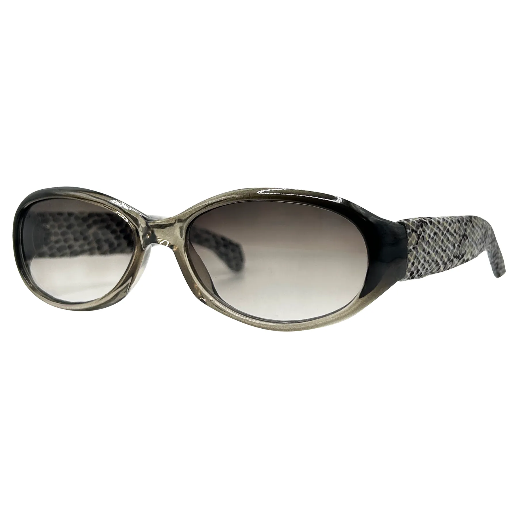 TWINS Smoke Animal-Print Oval