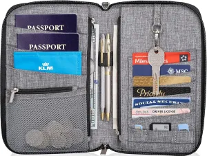 Valante RFID Wallet, Grey, M