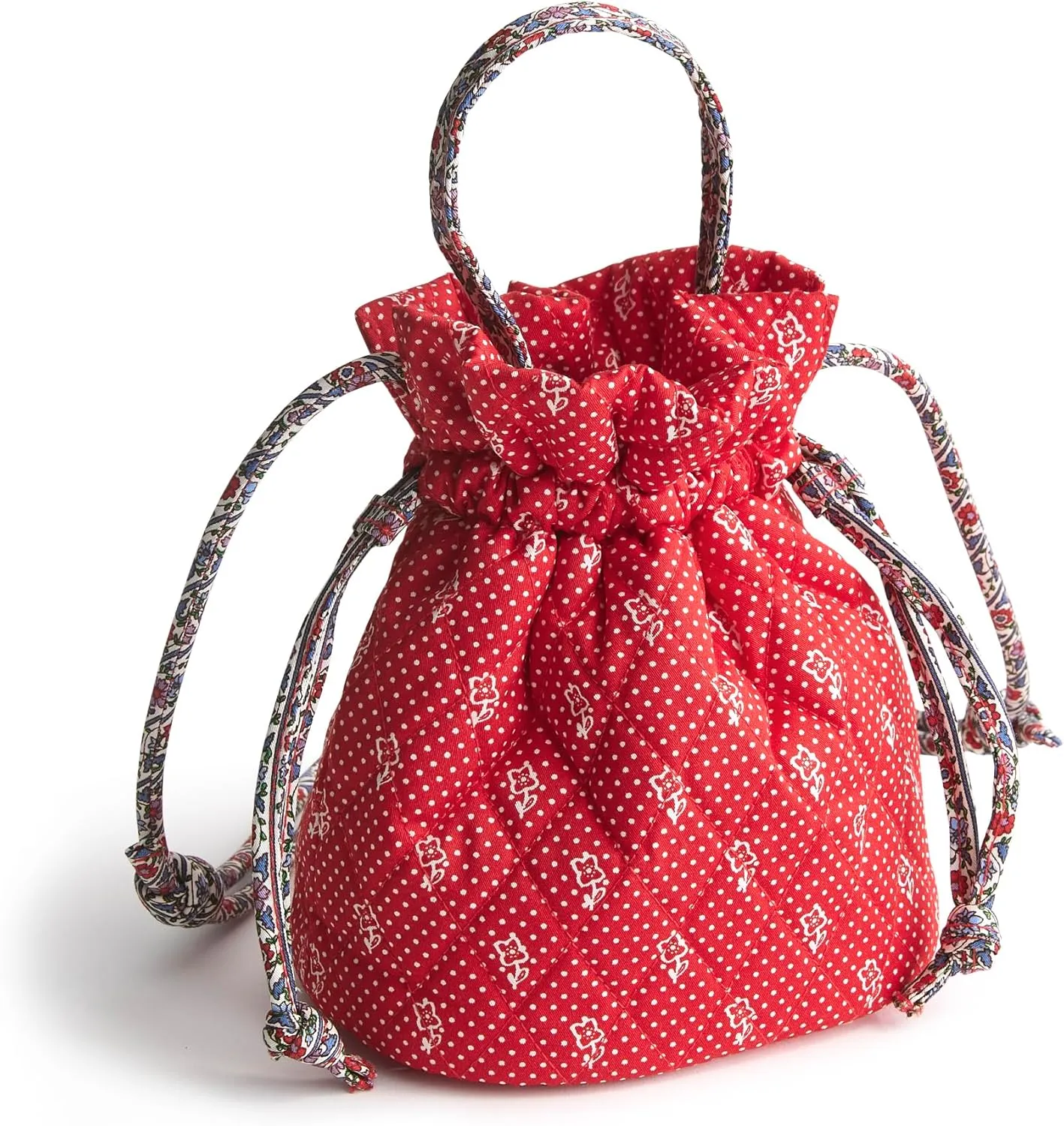 Vera Bradley Premium Cotton Tilden Drawstring Crossbody