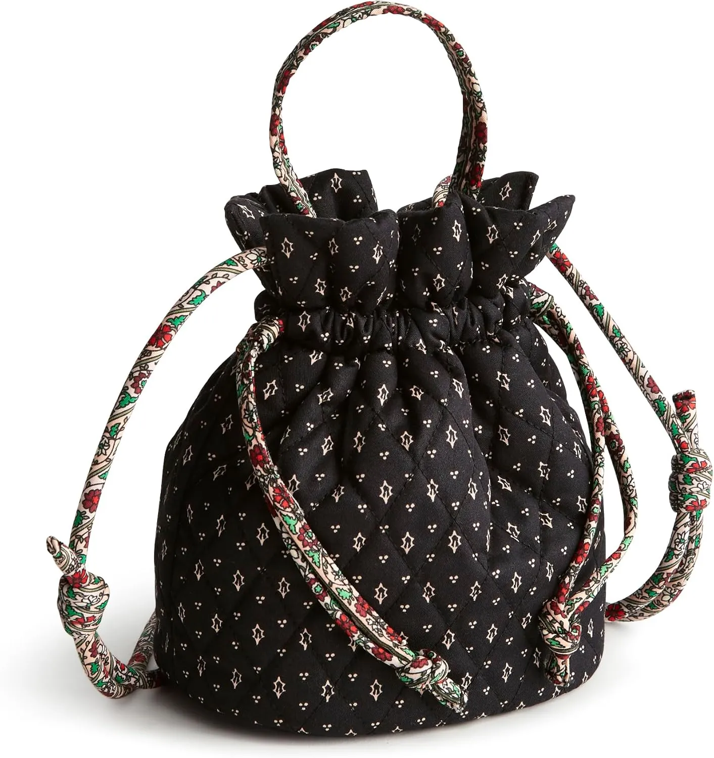 Vera Bradley Premium Cotton Tilden Drawstring Crossbody