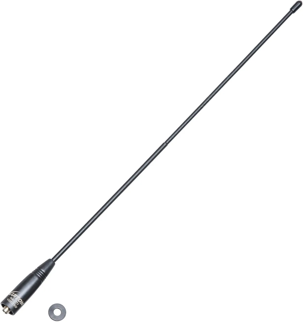 Walkie Talkie Antenna 15.6 Inch Whip Dual Band UV VHF/UHF 144/430Mhz Outdoor Ham Radio Antenna SMA-F for UV-82 UV-B5 GT-3 BF-F8HP UV-5RA UV-5RE UV-5R by LUITON (1 Pack)