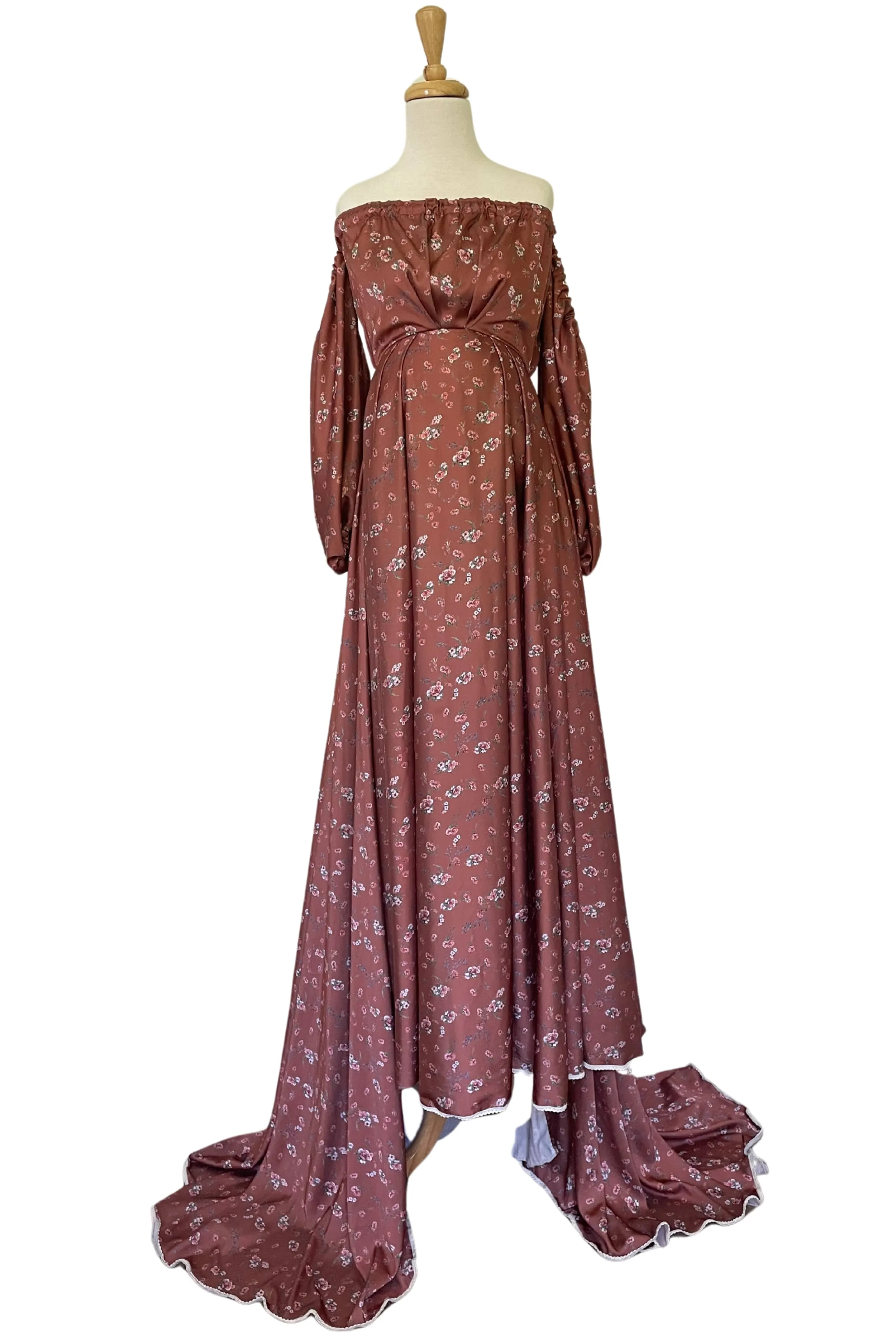 We Are Reclamation Autumn Meadow Satin Gown