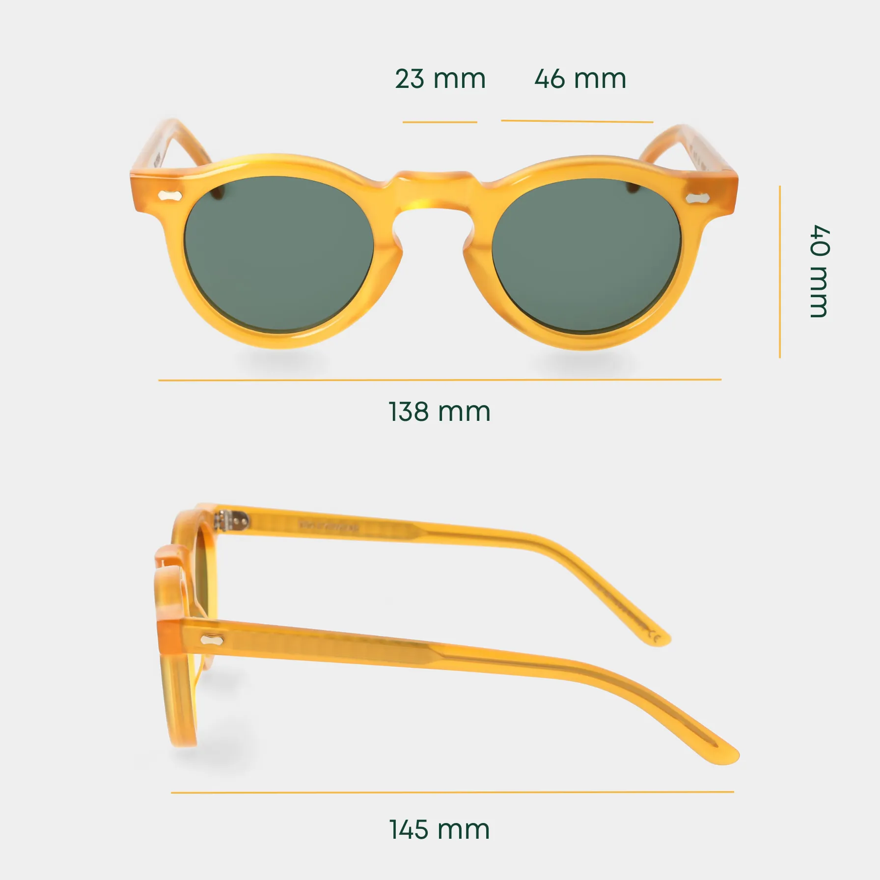 Welt Eco Honey | Bottle Green