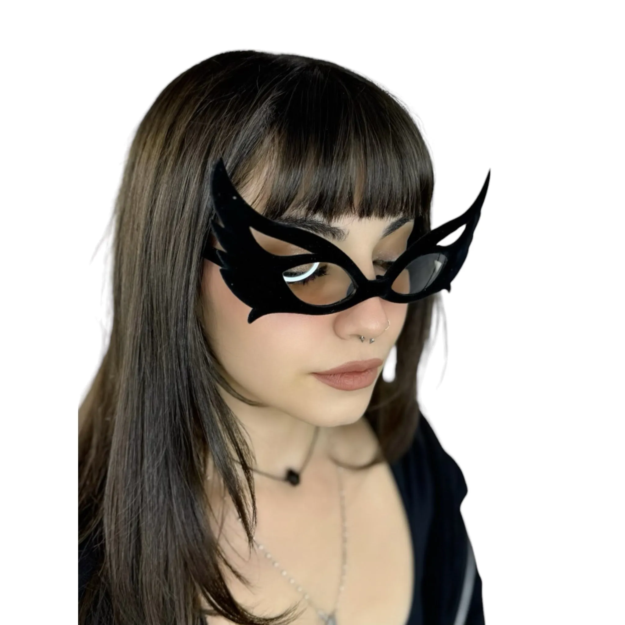 WING NIGHT SUNGLASSES BLACK VELVET