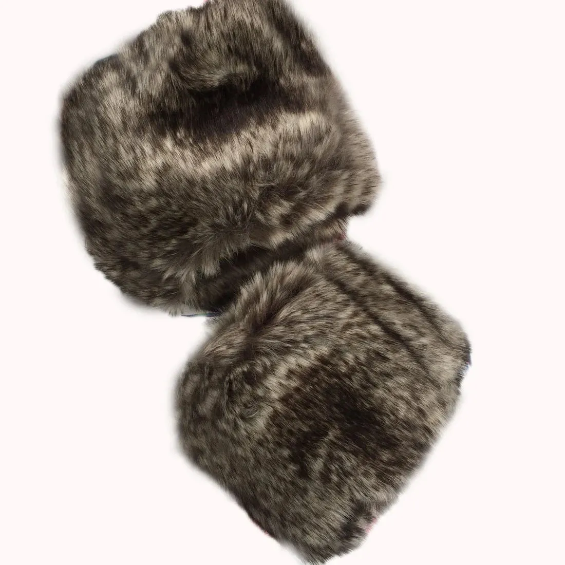 Winter Warm Faux Fur  Detachable  Elastic Wrist Cuffs