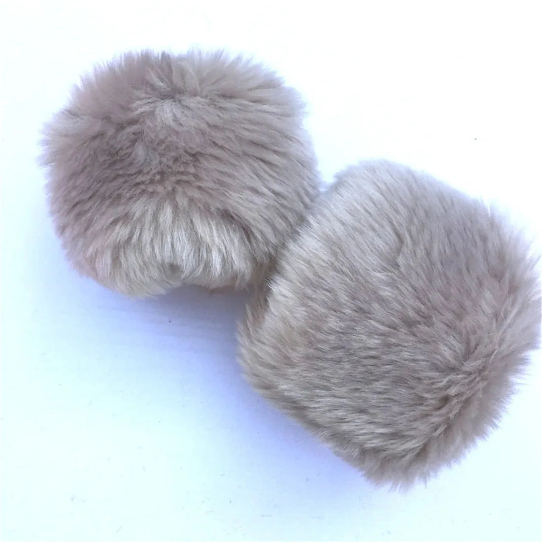 Winter Warm Faux Fur  Detachable  Elastic Wrist Cuffs